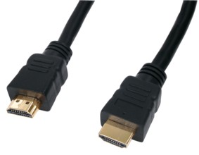 Cble HDMI 1.3 plaqu or - 0,75 m, cliquez pour agrandir 
