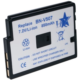 Batterie pour camscope pour JVC BN-V507, cliquez pour agrandir 