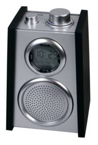 KNIG RADIO ALARM CLOCK WITH MP3 CONNECTION, cliquez pour agrandir 