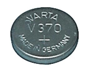 Pile bouton pour montre Varta - V370 -  1.55V - 30mAh - SR69 370.101.111, cliquez pour agrandir 
