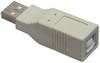 Adaptateur USB type A mle - USB type B femelle