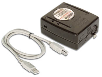 Controleur DMX Virtuel Daslight avec Interface USB-DMX, cliquez pour agrandir 