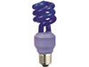 Lampe fluocompacte bleue, e27, 13w/230v