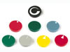Couvercle pour Bouton 36mm (Bleu - Ligne Blanche)