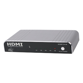 Commutateur HDMI 4 ports avec 2 sorties, cliquez pour agrandir 