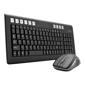 Pack multimedia clavier et souris sans fil, cliquez pour agrandir 