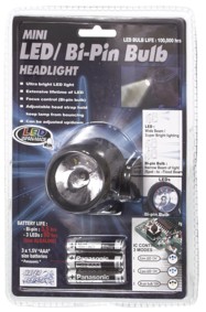 mini headlight led+bulb, cliquez pour agrandir 