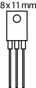 2SC3421Y , Toshiba - Si-N 120V 1A 10W 120MHz, cliquez pour agrandir 