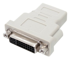 Adaptateur HDMI femelle - DVI-D femelle, cliquez pour agrandir 