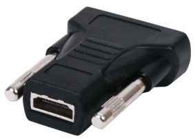 Adaptateur HDMI femelle - DVI-D mle, cliquez pour agrandir 