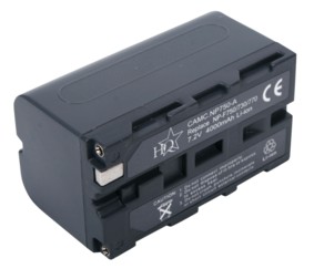 Batterie camescope pour SONY NP-F750, NP-F770, NP-F930, NP-F950, cliquez pour agrandir 
