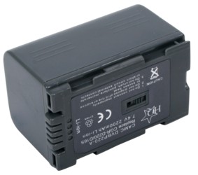 Batterie pour camescope et appareil photo numerique pour Panasonic CGR-D220, cliquez pour agrandir 