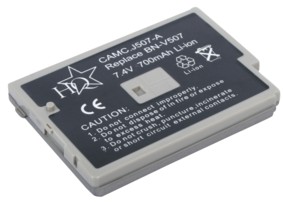 Batterie pour camescope et appareil photo numerique pour JVC BN-V507, BN-V507U, cliquez pour agrandir 