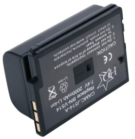 Batterie pour camescope et appareil photo numerique pour JVC BN-V514, BN-V514U, cliquez pour agrandir 