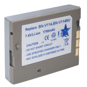 Batterie pour camscope pour JVC BN-V114, BN-V107, cliquez pour agrandir 