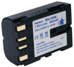 Batterie pour camscope pour JVC BN-V408, cliquez pour agrandir 