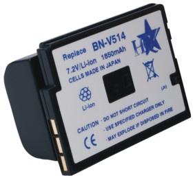 Batterie pour camscope pour JVC BN-V514, cliquez pour agrandir 