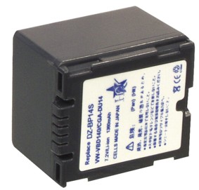 Batterie pour camscope pour Panasonic CGA-DU14, VW-VBD14, cliquez pour agrandir 