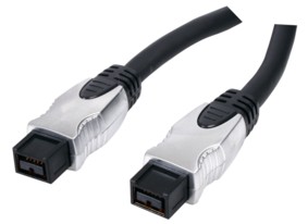 Câble FireWire 9p-9p, 800Mbps, haute qualité, 2.5m, cliquez pour agrandir 