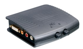 Commutateur DVI 2 Ports + Audio, cliquez pour agrandir 