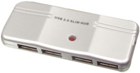 HUB MINI USB 2.0 4 PORTS KNIG, cliquez pour agrandir 