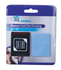 Kit de nettoyage pour cartes memoire compact flash, cliquez pour agrandir 