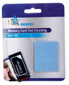 Kit de nettoyage pour cartes memoire multimedia, cliquez pour agrandir 