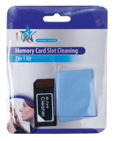 Kit de nettoyage pour cartes memoire secure digital, cliquez pour agrandir 