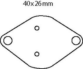 MJ15022 , Motorola - Si-N 350/200V 16A 250W, cliquez pour agrandir 