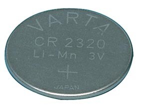 Pile bouton Lithium Varta - CR2320 - 3V - 135mAh - 23x2mm, cliquez pour agrandir 