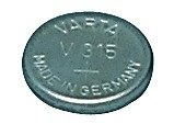 Pile bouton pour montre Varta - V315 -  1.55V - 19mah 315.801.111, cliquez pour agrandir 