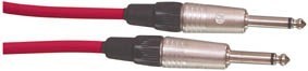 prof.guitar cable red 3m, cliquez pour agrandir 