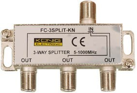 Rpartiteur F 3 Voies 5-1000Mhz, cliquez pour agrandir 