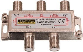 Rpartiteur F 4 Voies 5-2250Mhz, cliquez pour agrandir 