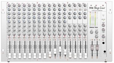 Table de mixage Mic Ligne 16 canaux, cliquez pour agrandir 