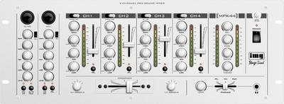 Table de mixage audio stro DJ 6 canaux, cliquez pour agrandir 