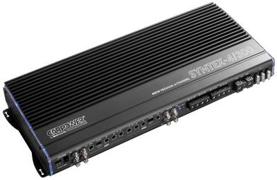 Carpower - SYNTEX-4/300 : Amplificateur Hi-Fi embarque, 4 canaux, 4x75 W<SUB>RMS</SUB> , 4 Ω, 800 W maximal, cliquez pour agrandir 