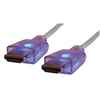 Cble de connexion HDMI avec led bleue - 1,5m