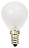Ampoule globe standard opaque - E14 - 25W