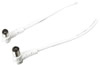 Câble coaxial coudé à double blindage > 90 dB Mâle/Femelle 1,5m