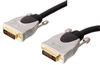 Câble DVI-I Single link, mâle/mâle, haute qualité, 1.5m