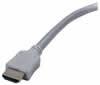 Câble HDMI 19 broches vers HDMI 19 broches couleur argent 10m