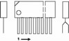 STK465 , Sanyo - AMPLIFIER MODULE 2 X 30 WATT