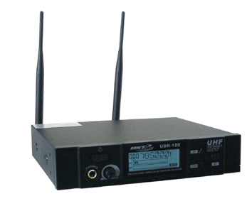 BST - UDR-100 BP - Kit UHF: Rcepteur UHF 100 Frq. + BodyPack + Lavalier + Valise, cliquez pour agrandir 