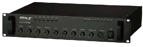 BST - UPB-120 - Ampli mixer 120W 4 Mic 2 Aux - 5 Zones (2U), cliquez pour agrandir 