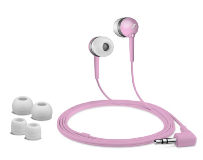Sennheiser - CX 300 Pink : Casque in-ear, cliquez pour agrandir 