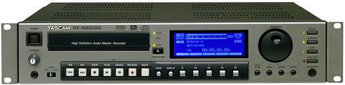 DV-RA1000 - Masterrecorder Audio/DSD  haute dfinition - Tascam, cliquez pour agrandir 