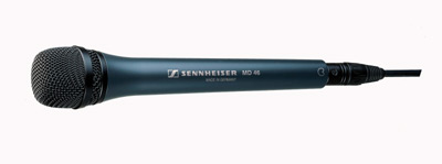 Sennheiser - MD 46 : Micro Dynamique, cliquez pour agrandir 