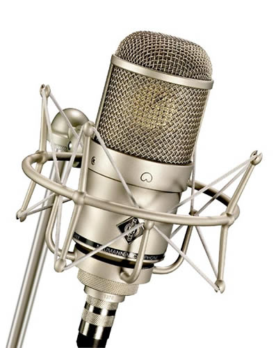 M 147 TUBE - Microphone statique  lampe - Neumann, cliquez pour agrandir 