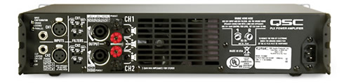 PLX 1802 - Amplificateur 2 x 575 W sous 4 ohms - QSC Audio, cliquez pour agrandir 
